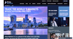 Desktop Screenshot of primemarkets.com